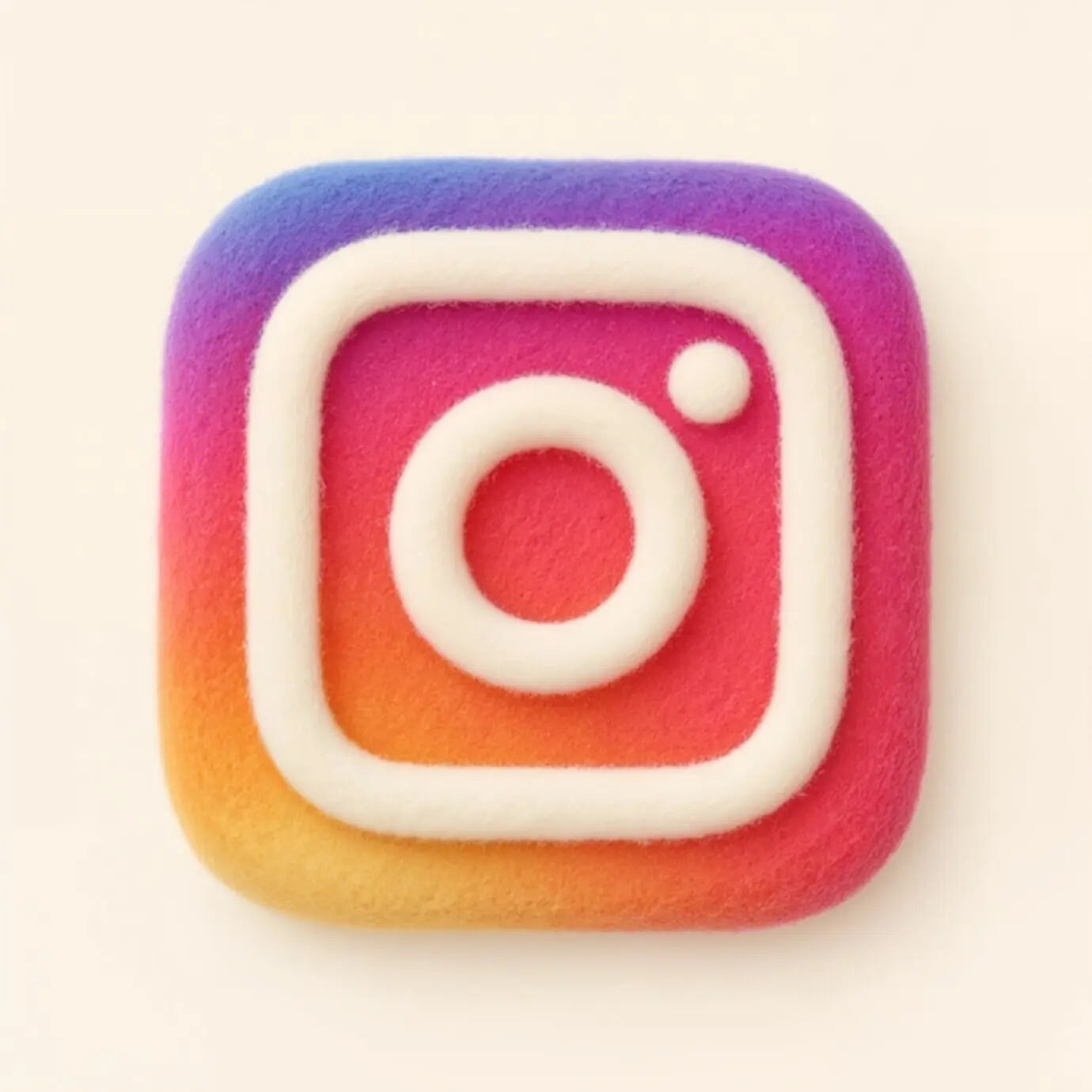 Instagram-Logo in 3D
